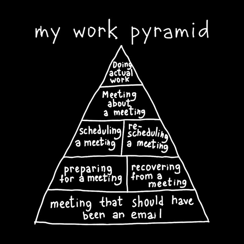 My Work Pyramid Geek T-Shirt
