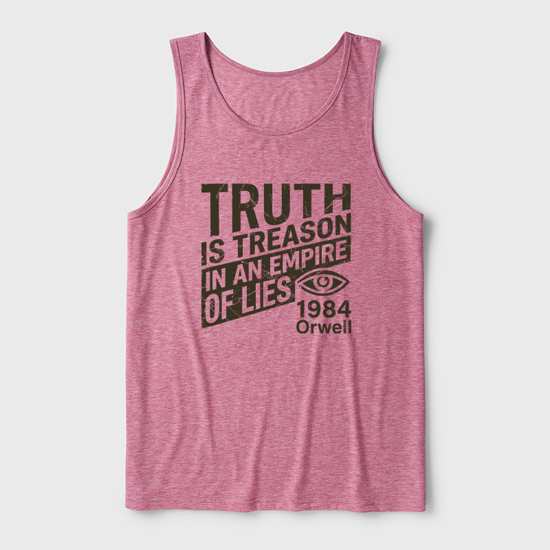 1984 Orwell Ultra Soft Heather Tank