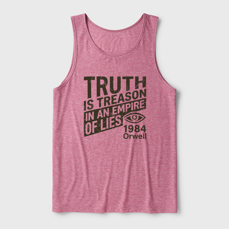 1984 Orwell Ultra Soft Heather Tank