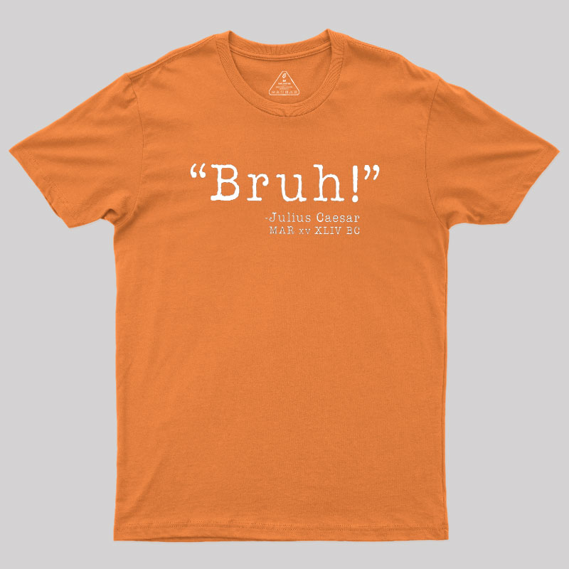 Bruh! Funny Geek T-Shirt