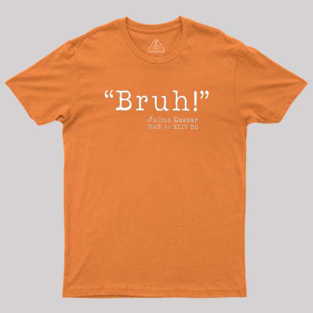 Bruh! Funny Geek T-Shirt