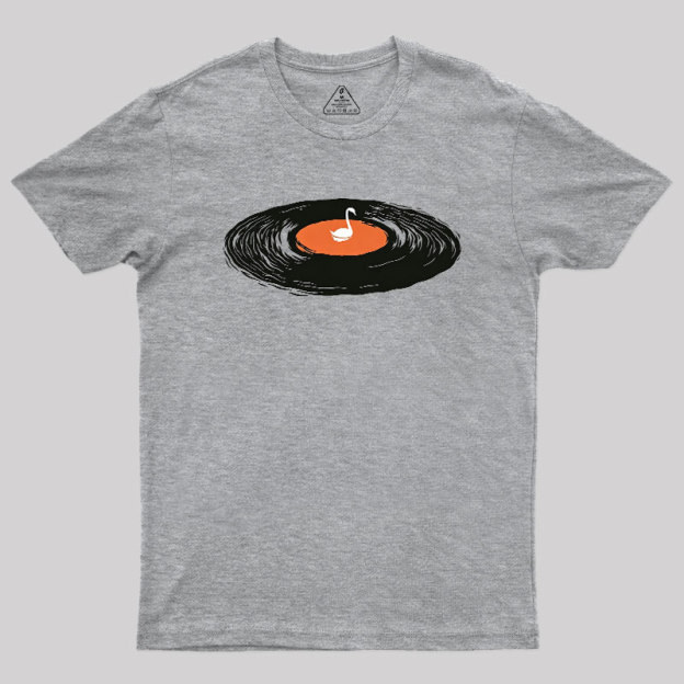 Swan Lake Vinyl Record Visual Geek T-Shirt