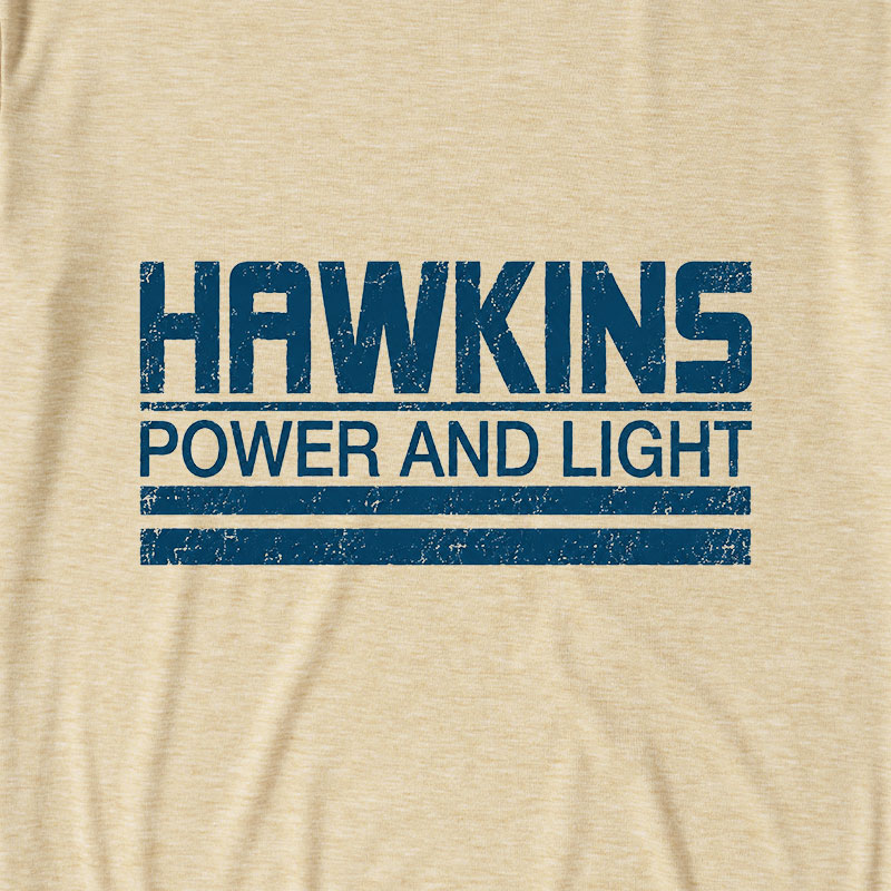 Hawkins Power and Light Ultra Soft Heather Tees