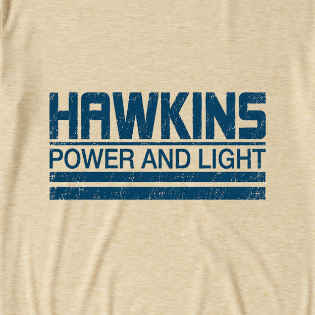 Hawkins Power and Light Ultra Soft Heather Tees