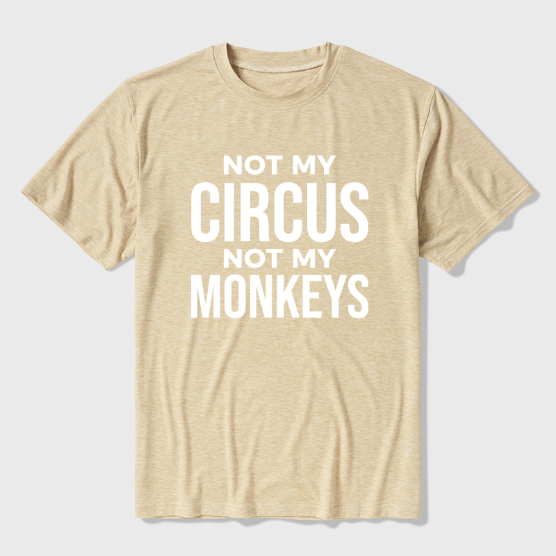 Not My Monkeys Ultra Soft Heather Tee