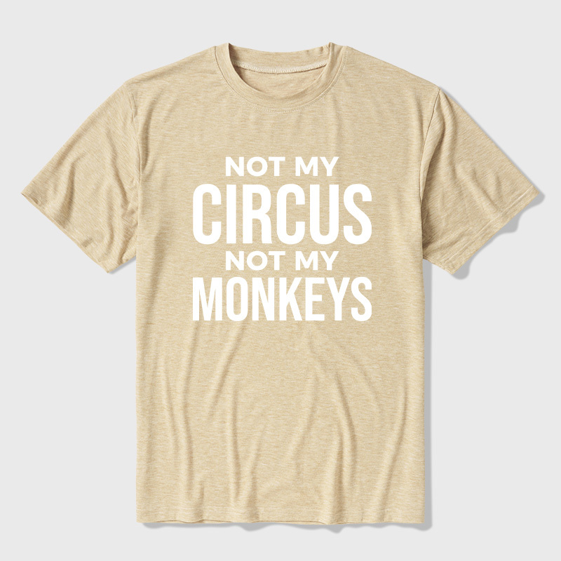 Not My Monkeys Ultra Soft Heather Tee