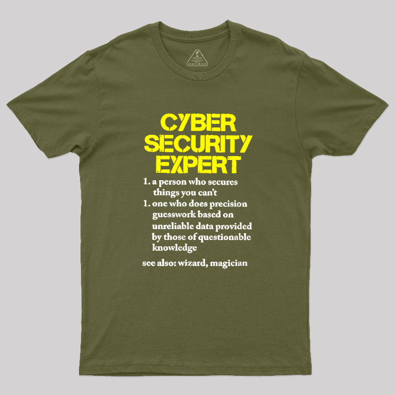 Cybersecurity Humour Geek T-Shirt