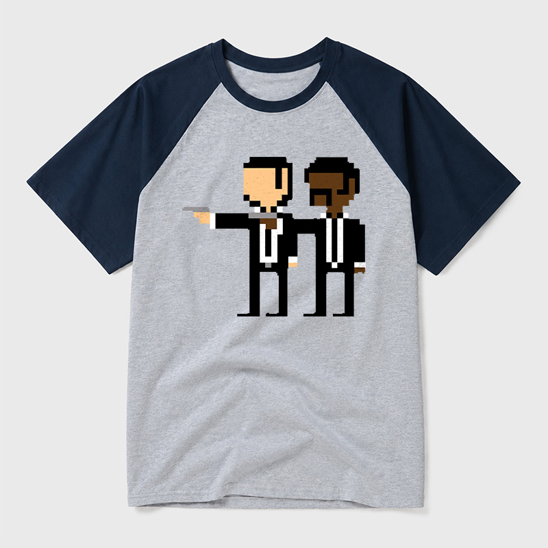 Pixel Pulp Raglan T-shirt