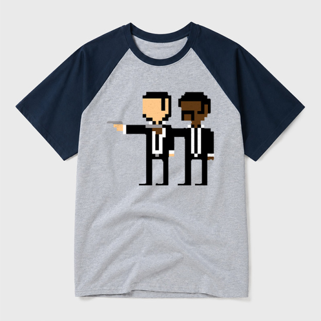 Pixel Pulp Raglan T-shirt