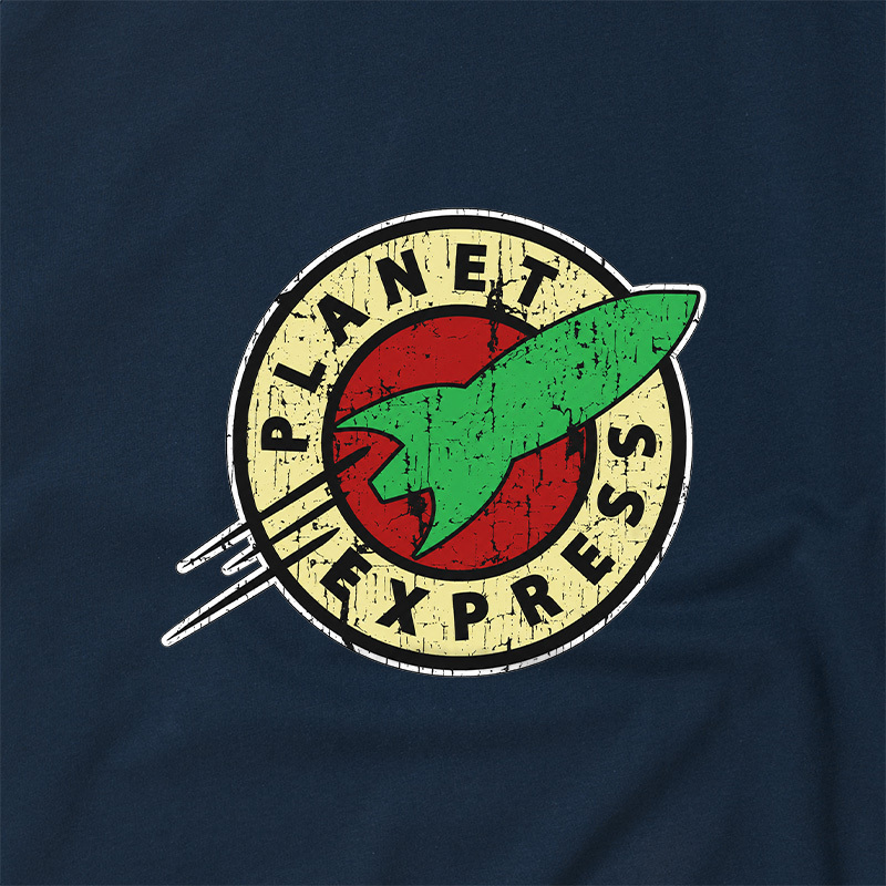 Planet Express Geek Retro Raglan T-Shirt