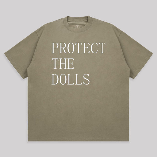 Protect The Dolls Unisex Oversized T-shirt