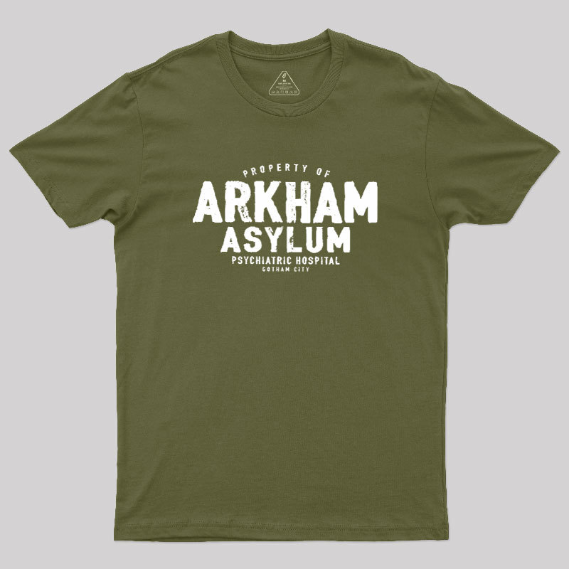 Arkham Asylum Geek T-Shirt