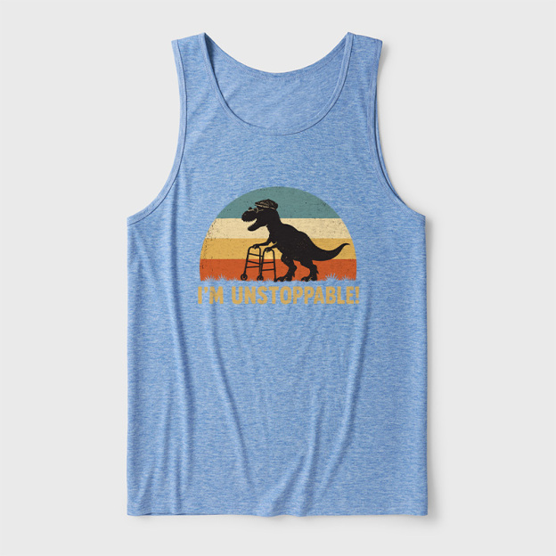 I'm Unstoppable Ultra Soft Heather Tank