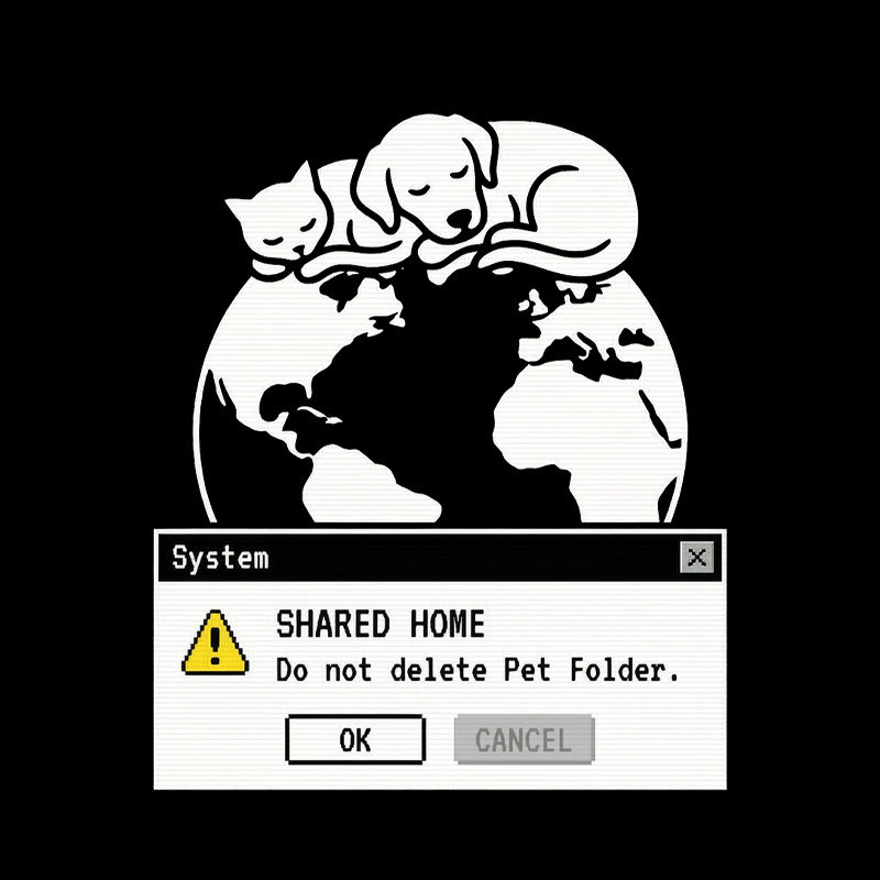 Do Not Delete Pet Floder Geek T-Shirt