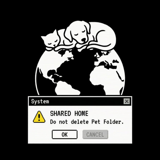 Do Not Delete Pet Floder Geek T-Shirt