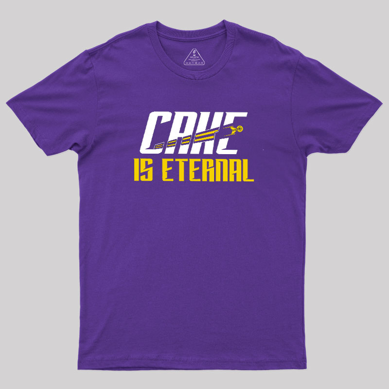 Cake Is Eternal Geek T-Shirt