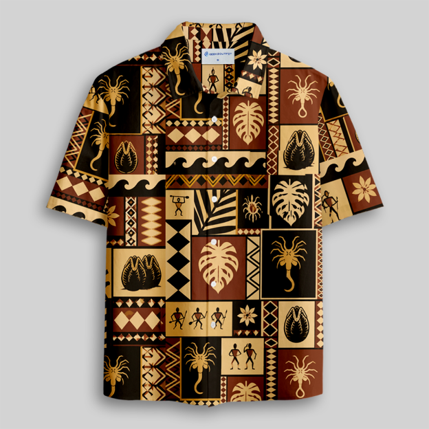 Tropical Specimen Button Up Pocket Shirt