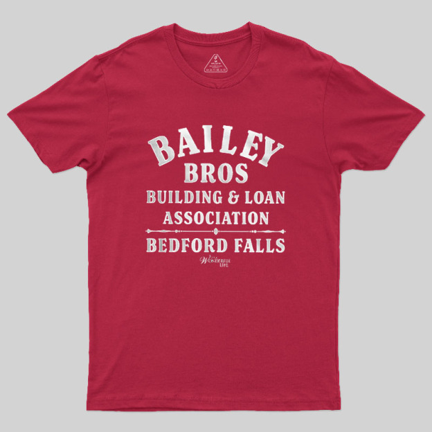 Bailey Bros Bedford Falls Geek T-Shirt