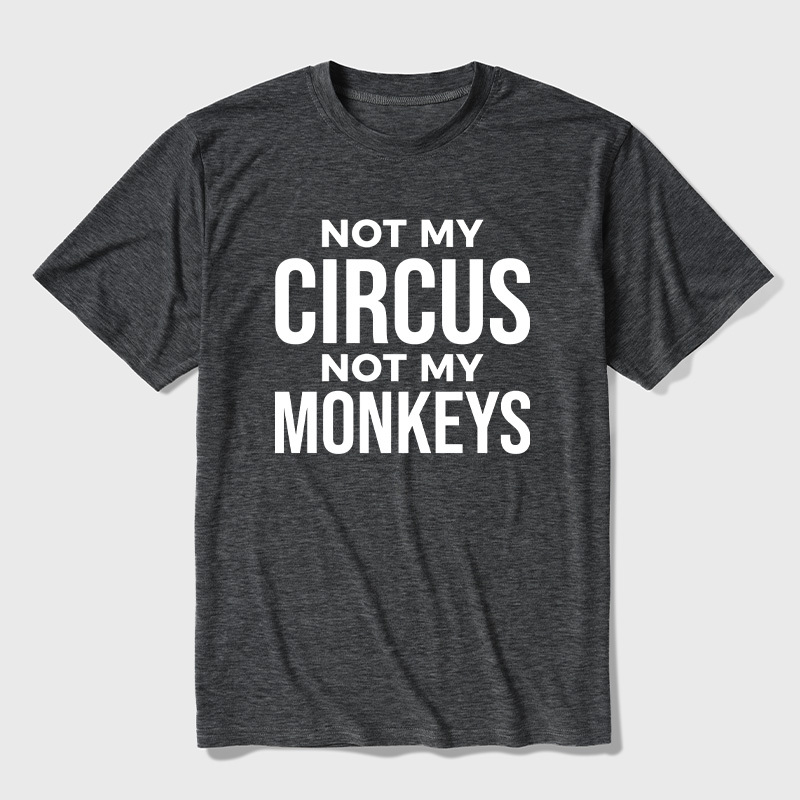 Not My Monkeys Ultra Soft Heather Tee
