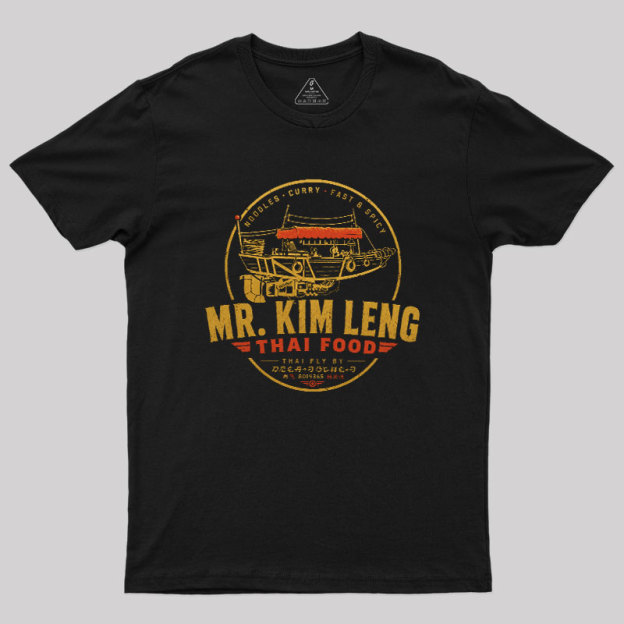 Mr Kim Leng Thai Food Geek T-Shirt