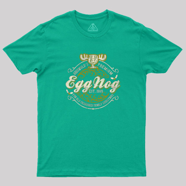 Eggnog Christmas Vacation Geek T-Shirt