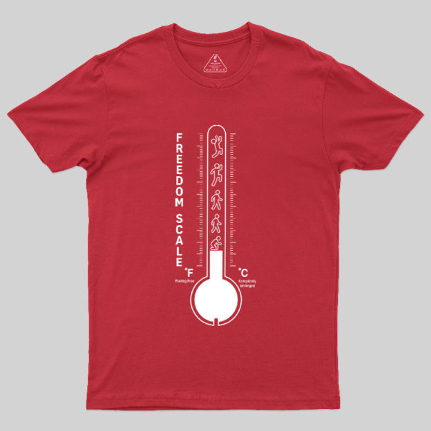 Freedom Scale Geek T-Shirt