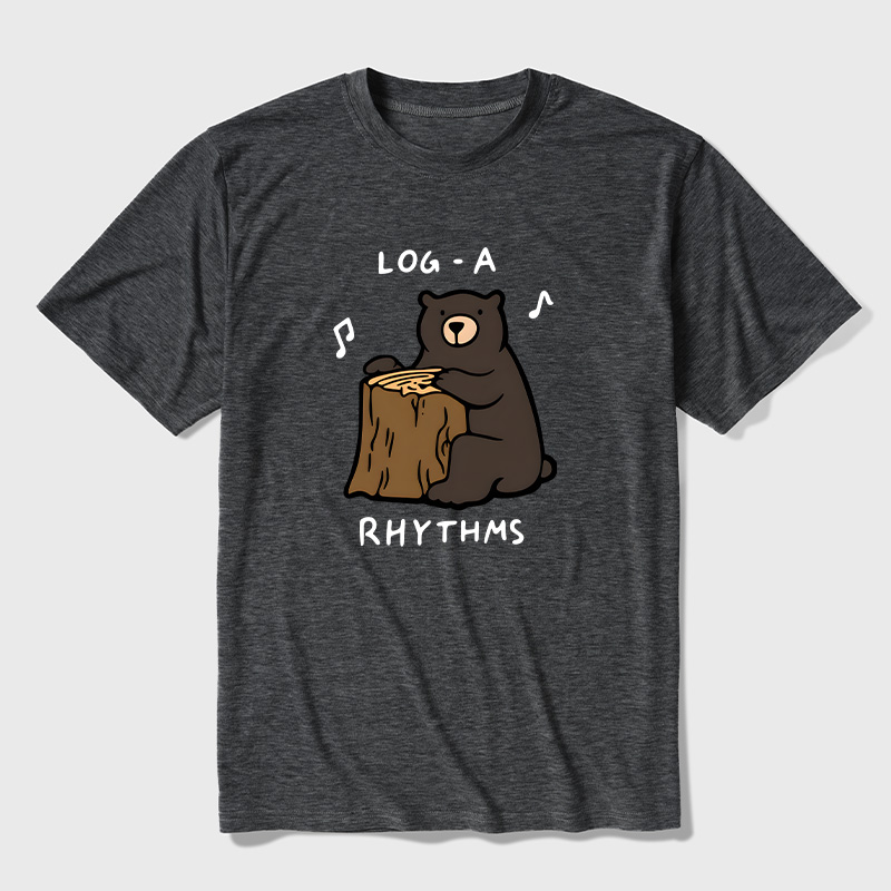 Log‑A‑Rhythms Ultra Soft Heather Tees