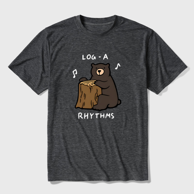 Log‑A‑Rhythms Ultra Soft Heather Tees