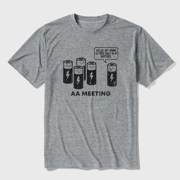 AA Meeting Ultra Soft Heather Tee