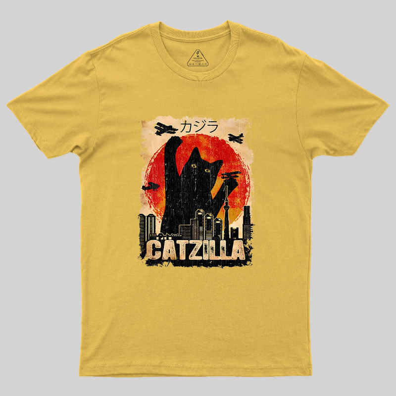 Black Cat Geek T-Shirt