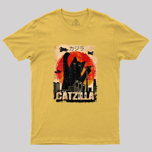 Black Cat Geek T-Shirt