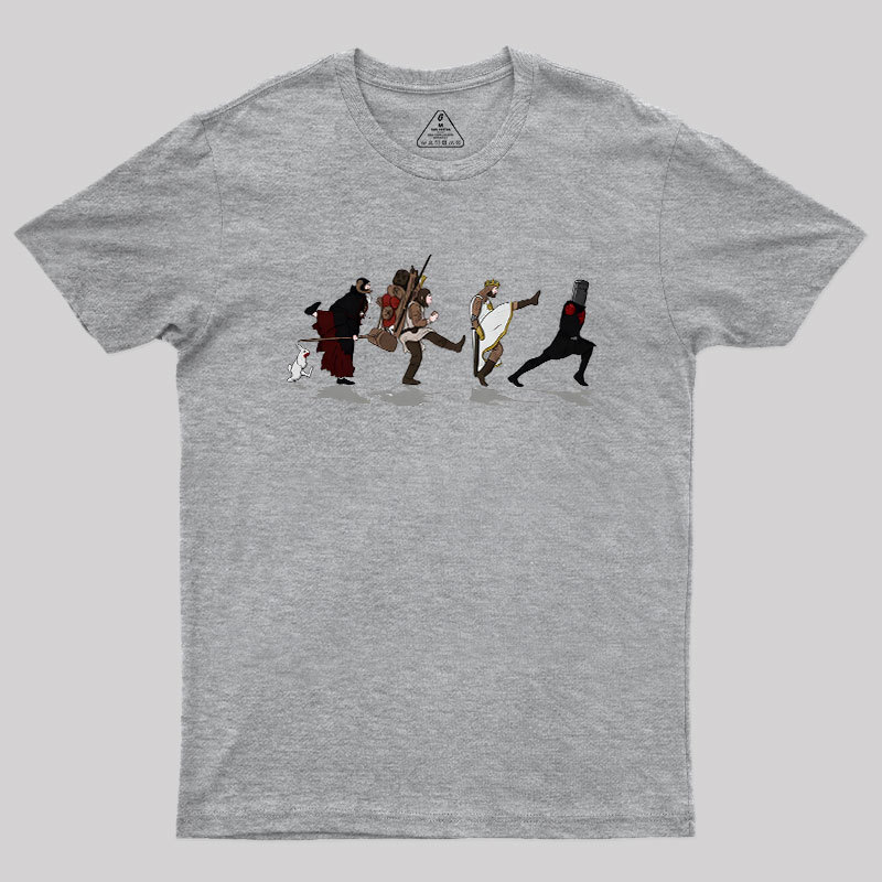 Walking Towards the Grail Geek T-Shirt