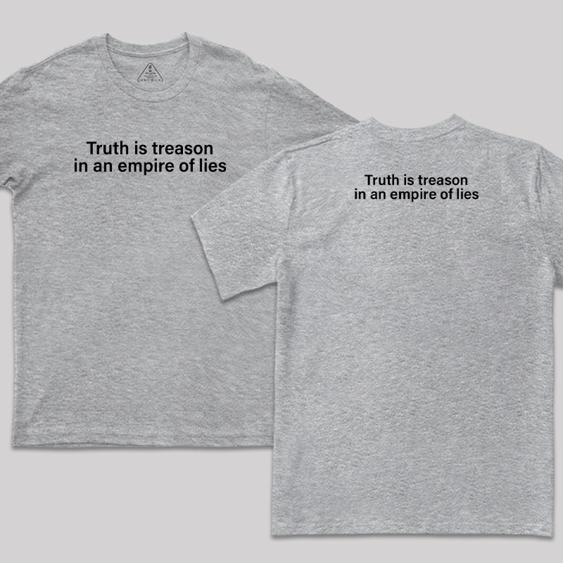 Truth Rebel Front and Back Printed T-Shirt
