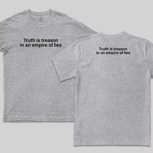 Truth Rebel Front and Back Printed T-Shirt