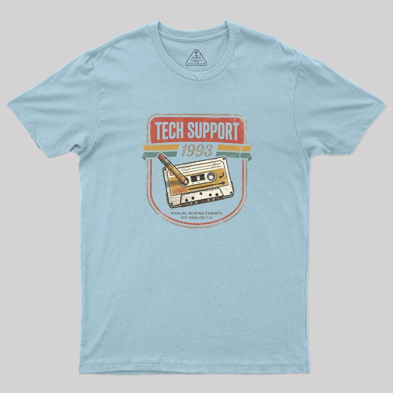 Cassette Fix Dept Geek T-Shirt