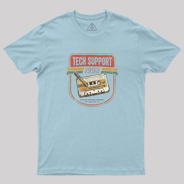 Cassette Fix Dept Geek T-Shirt