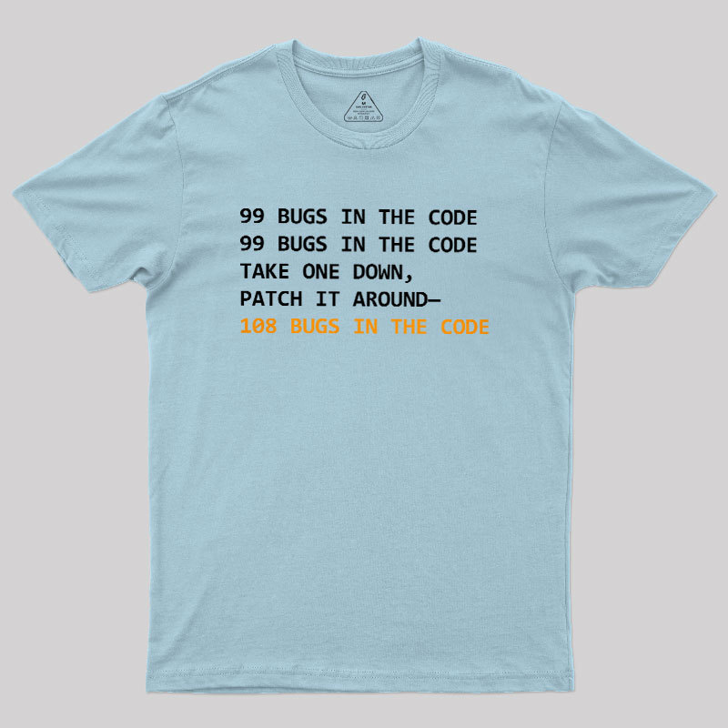 99 Bugs In The Code Geek T-Shirt