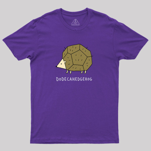 Dodecahedgehog Geek T-Shirt