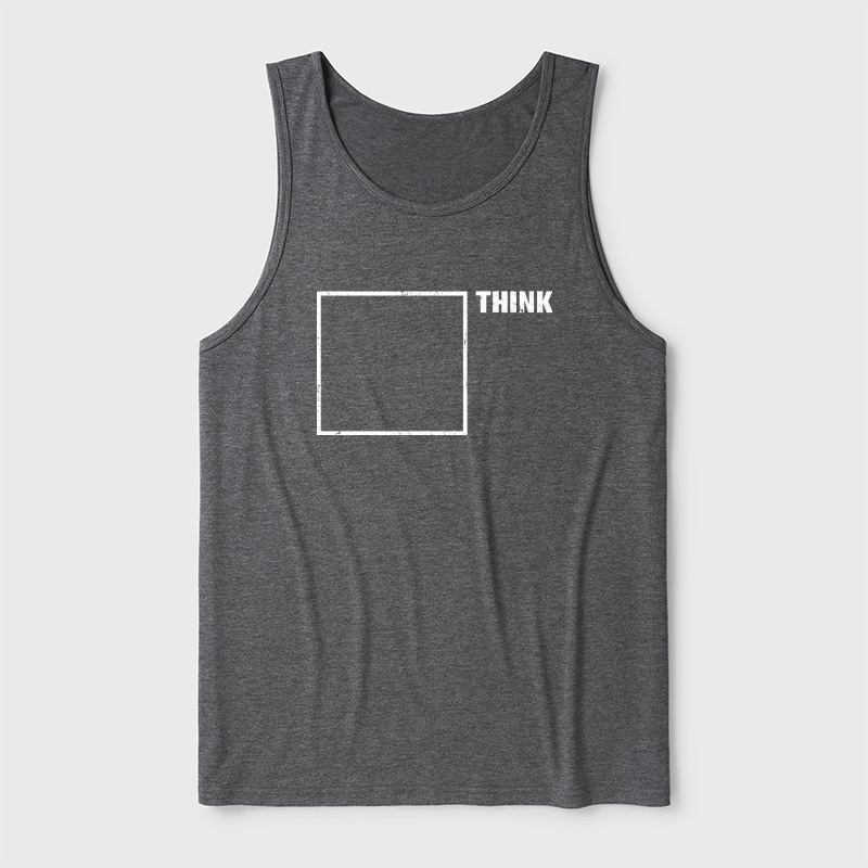 Think Outside the Box Ultra Soft Heather Tank