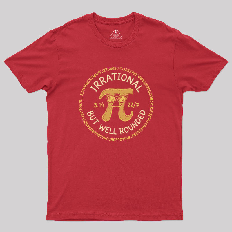 Well-Rounded Pi Geek T-Shirt