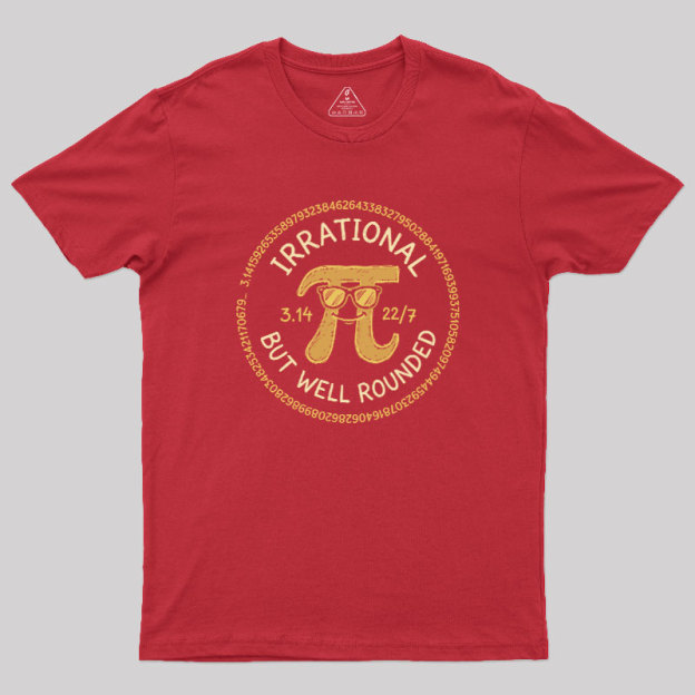 Well-Rounded Pi Geek T-Shirt