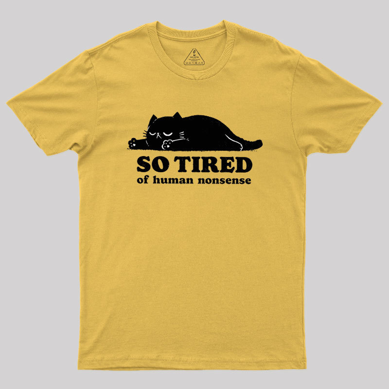 So Tired Geek T-Shirt