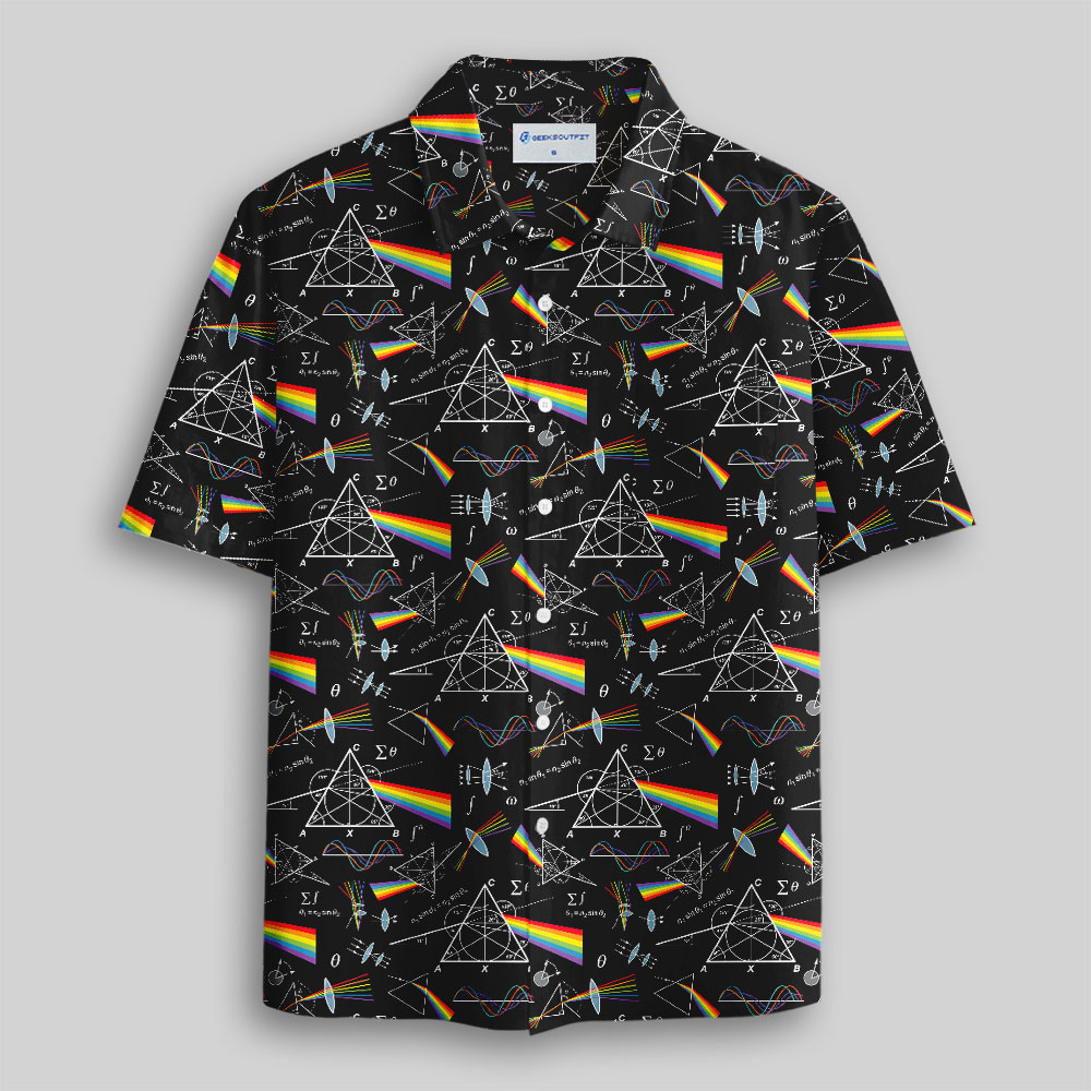The Spectrum Vintage Scientific Illustration Button Up Pocket Shirt