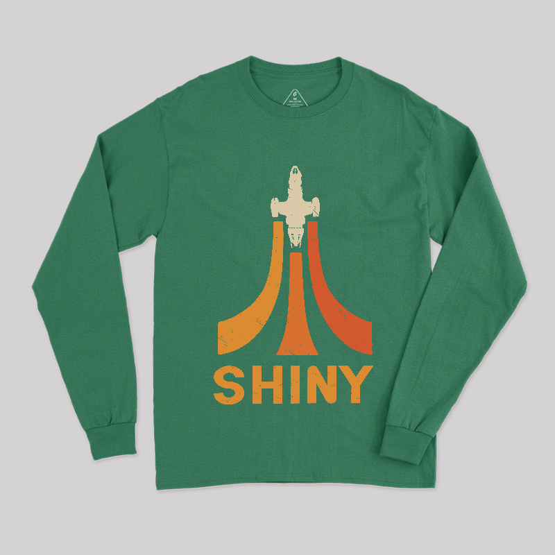 Sci‑Fi Distressed Space Vessel Geek Long Sleeve T-Shirt