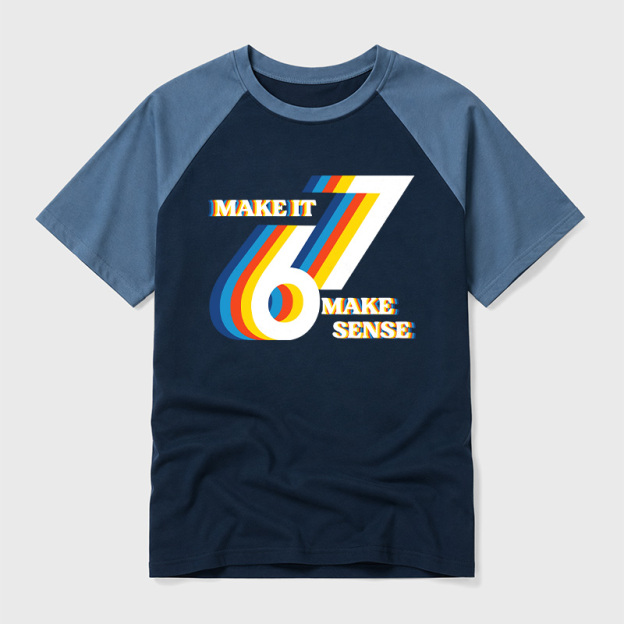 It Doesn’t Mean Anything Geek Retro Raglan T-Shirt