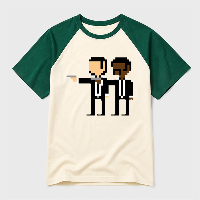 Pixel Pulp Raglan T-shirt