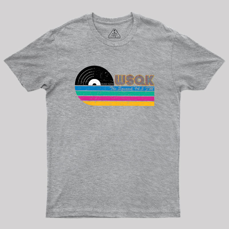 Retro WSQK Geek T-Shirt