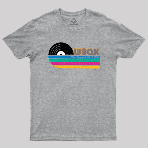 Retro WSQK Geek T-Shirt