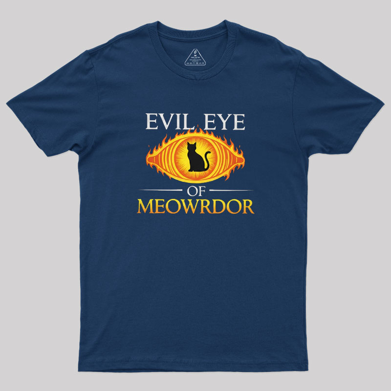 Evil Eye Of Meowrdor Geek T-Shirt