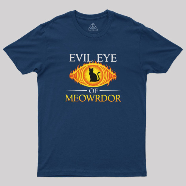 Evil Eye Of Meowrdor Geek T-Shirt